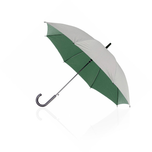 Regenschirm Cardin silber-grün