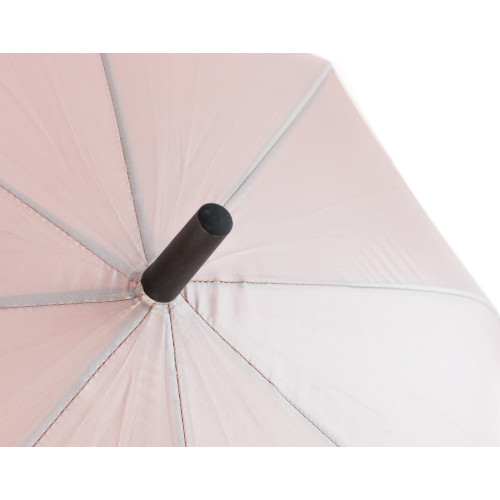 Regenschirm Cardin silber-orange Spitze