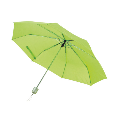 Regenschirm faltbar hellgrün