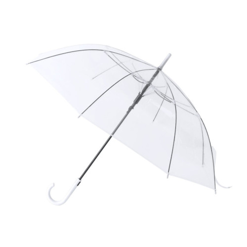 transparenter Regenschirm Fantux weiß