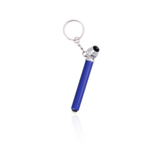 Reifendruckmesser Schlüsselanhänger blau