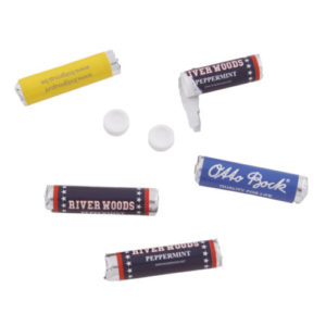 Rolle mit 9 Dextrose Mints
