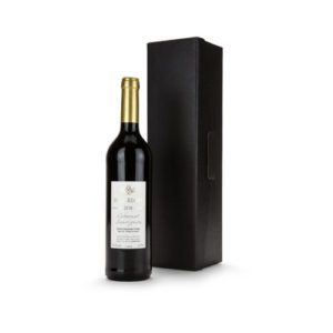 Rotwein mit Geschenkkarton