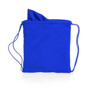 Rucksack Handtuch blau
