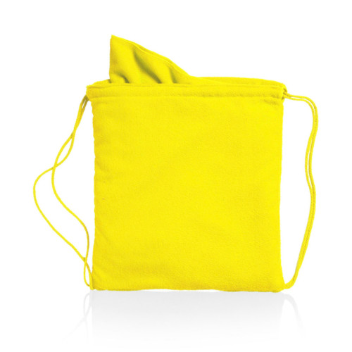 Rucksack Handtuch gelb