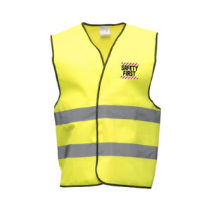 SafetyFirst Sicherheitsweste fluorgelb