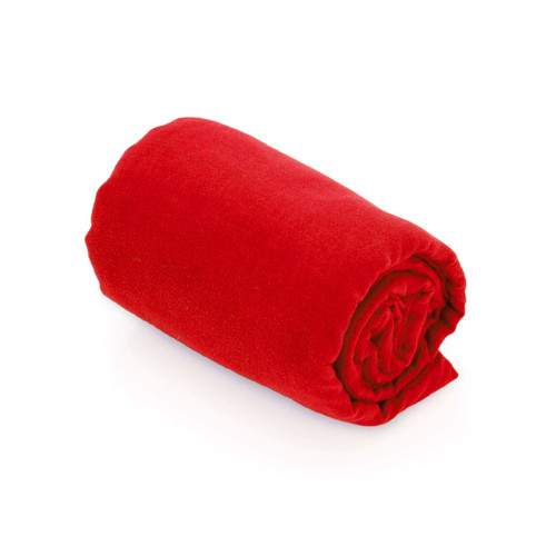 Saugfähiges Handtuch rot
