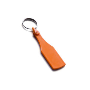 Schlüsselanhänger Flasche orange