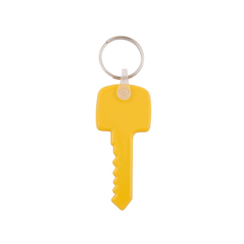 Schlüsselanhänger Schlüssel gelb
