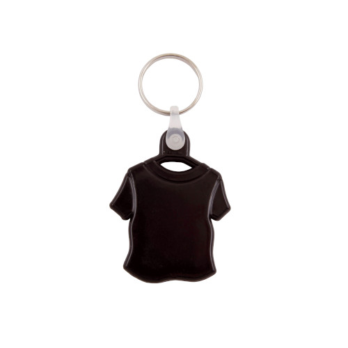 Schlüsselanhänger T-Shirt schwarz