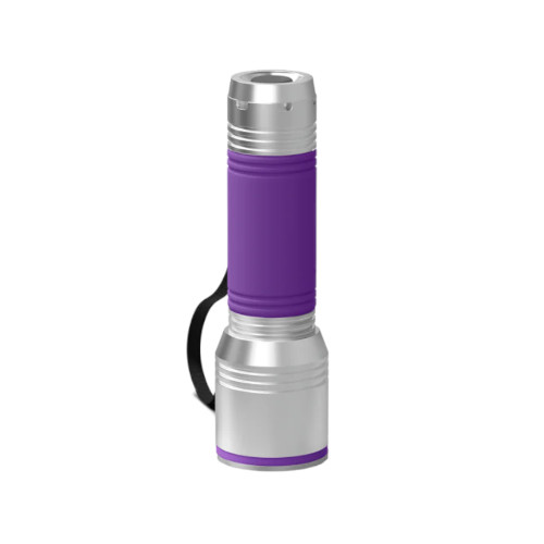 Taschenlampe REEVES my Flash silver-purple-purple