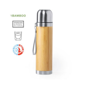 Thermoskanne aus Bambus