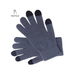 Touchpad Handschuhe grau