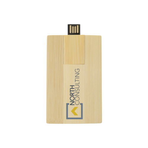 USB-Stick Bambus Kreditkarte