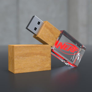 USB-Stick Crystal Wood