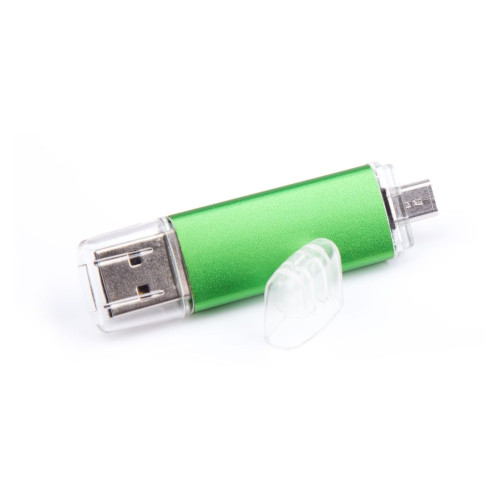 USB Stick Double OTG grün