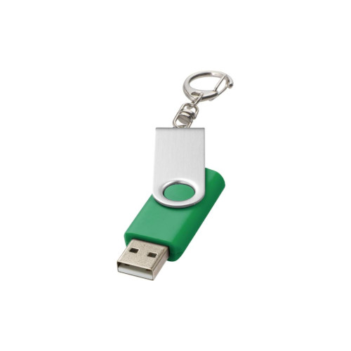 USB-Stick Rotate mit Schlüsselanhänger grün