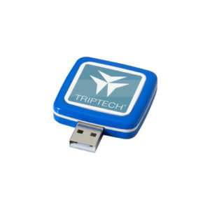 USB-Stick Rotating Square blau