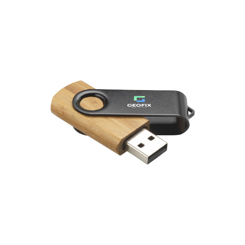 USB-Stick Twist Bambu schwarz
