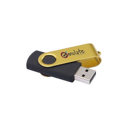 USB-Stick Twist Reverse gold