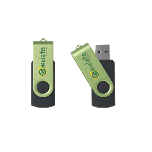 USB-Stick Twist Reverse hellgrün