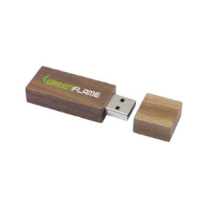 USB-Stick Woody dunkles holz