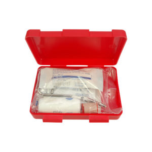 Verbandskasten First Aid rot