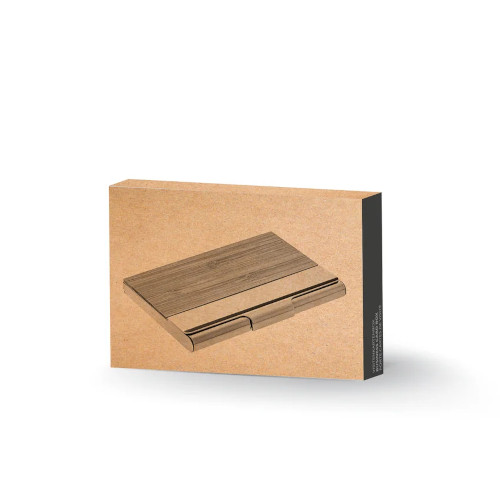 Visitenkartenbox aus Holz RE98 Spokane Verpackung