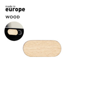 Webcam-Blocker aus Holz