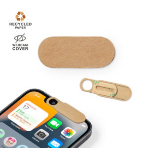 Webcam-Blocker aus Recyclingpapier