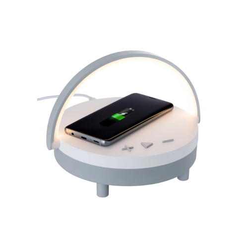 Wireless Charger mit Lautsprecher und Licht