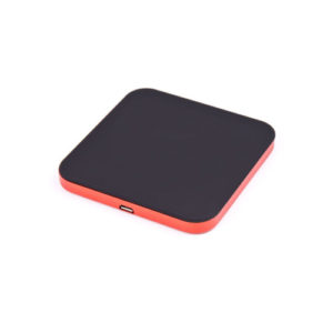 Wireless Qi Charger Quad schwarz-rot