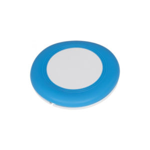 drahtloses Ladepad hellblau