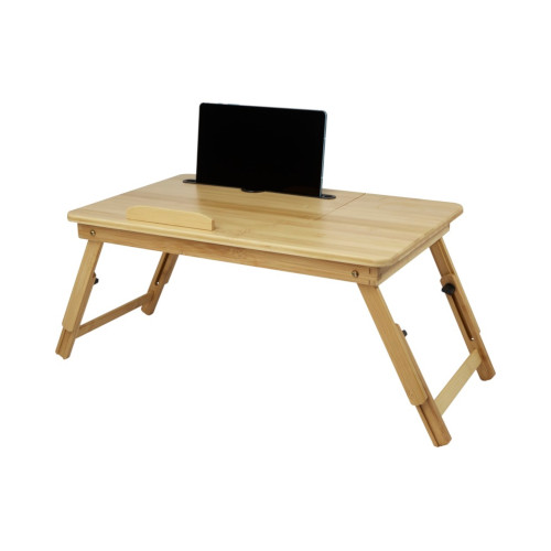 klappbarer Schreibtisch aus Bambus