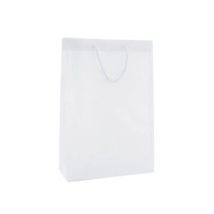 transparente Tragetasche