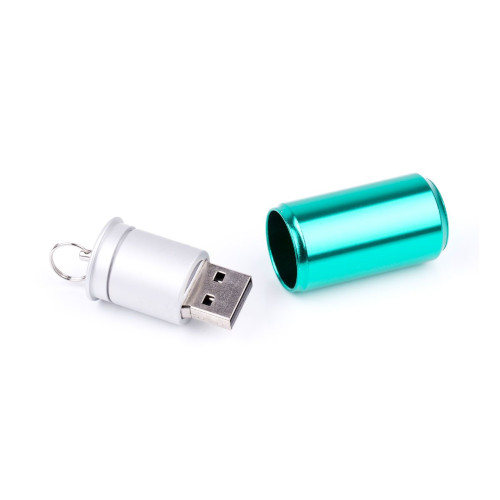 USB Stick Dose grün